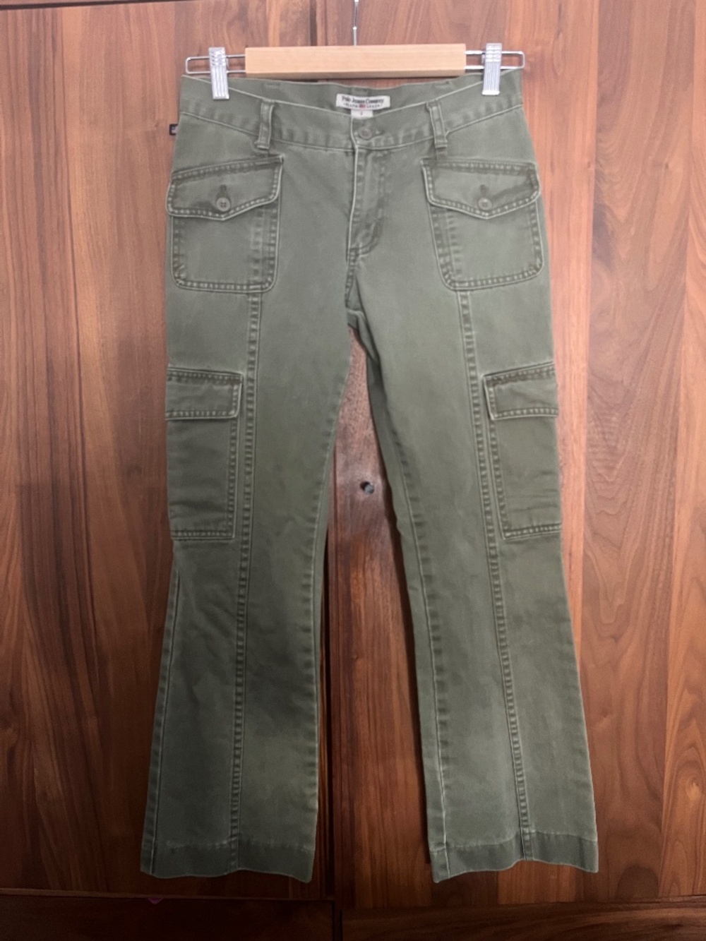 Ralph Lauren Polo Company Jeans Straight Leg Cargo Pants Size 2-
